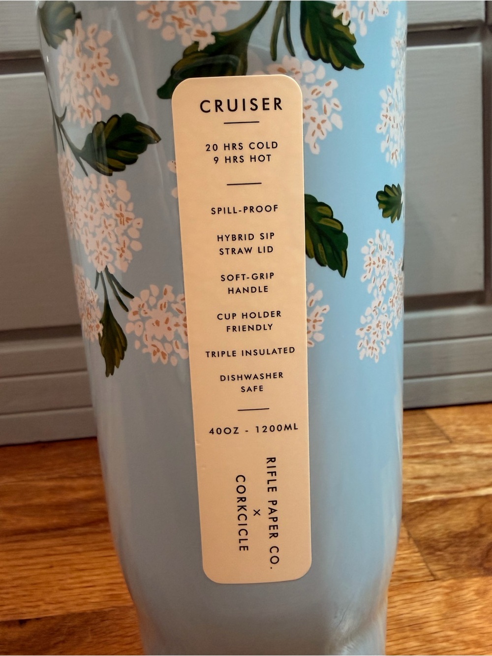Rifle Paper Co x Corkcicle 40oz Tumbler - Picture 3 of 6